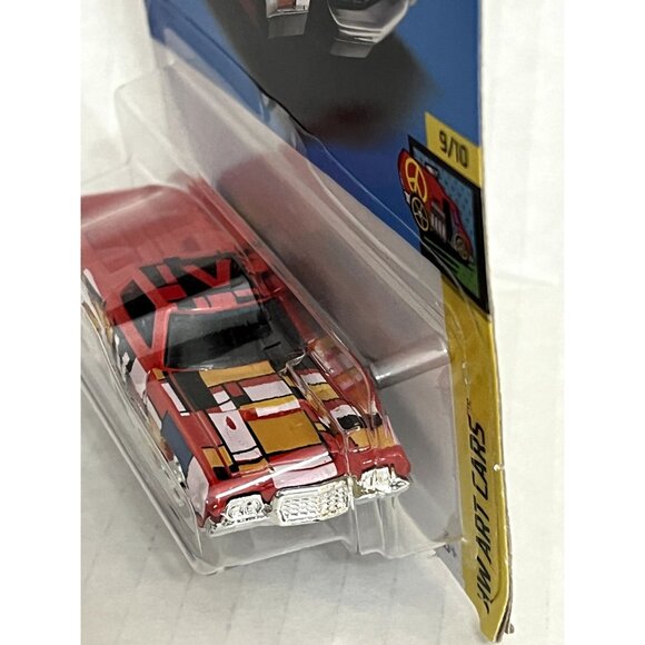 Hot Wheels 72 Ford Ranchero Art Cars 9/10 Red Grid 2021 1:64 - Picture 7 of 7